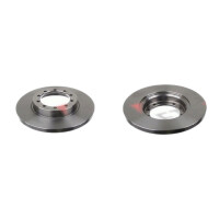 2 brake discs rear axle full Ø 284 mm 16 mm FTE...