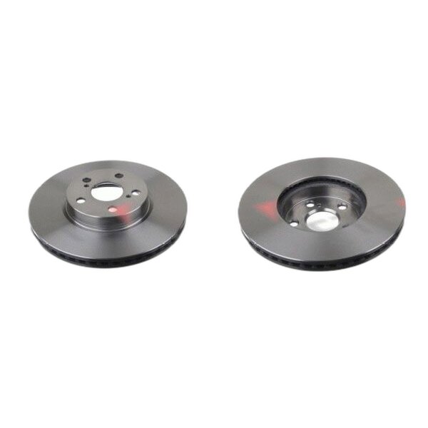 2 brake discs front axle ventilated Ø 275 mm 22 mm FTE for e.g. TOYOTA URBAN