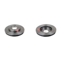 2 brake discs front axle ventilated Ø 280 mm 24 mm...