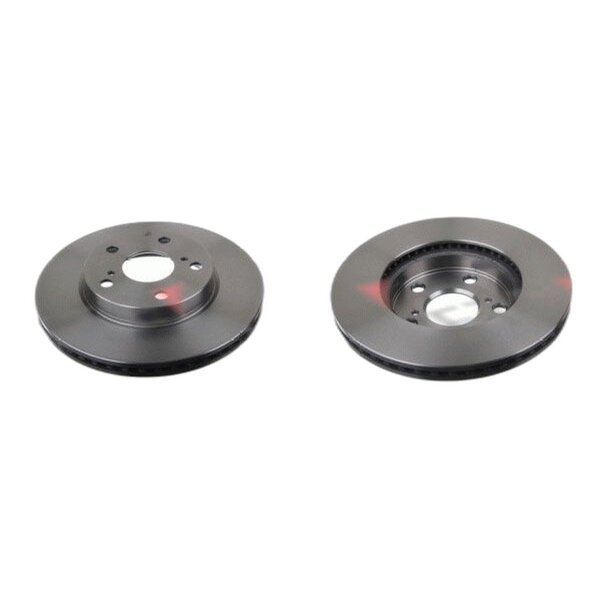 2 brake discs front axle ventilated Ø 275 mm 22 mm FTE for e.g. TOYOTA COROLLA