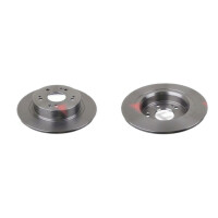 2 brake discs rear axle full Ø 282 mm 9 mm FTE for...