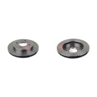 2 brake discs rear axle ventilated Ø 253 mm 20 mm...