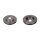 2 Bremsscheiben Vorderachse belüftet Ø 255 mm 28 mm FTE für u.a. TOYOTA CARINA