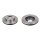 2 brake discs front axle ventilated Ø 256 mm 22 mm FTE for AUDI 80 and others