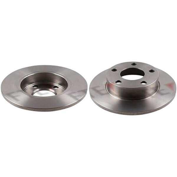 2 brake discs rear axle full Ø 245 mm 10 mm FTE for e.g. AUDI A8