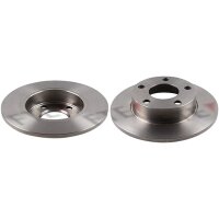 2 Bremsscheiben Hinterachse voll Ø 245 mm 10 mm...