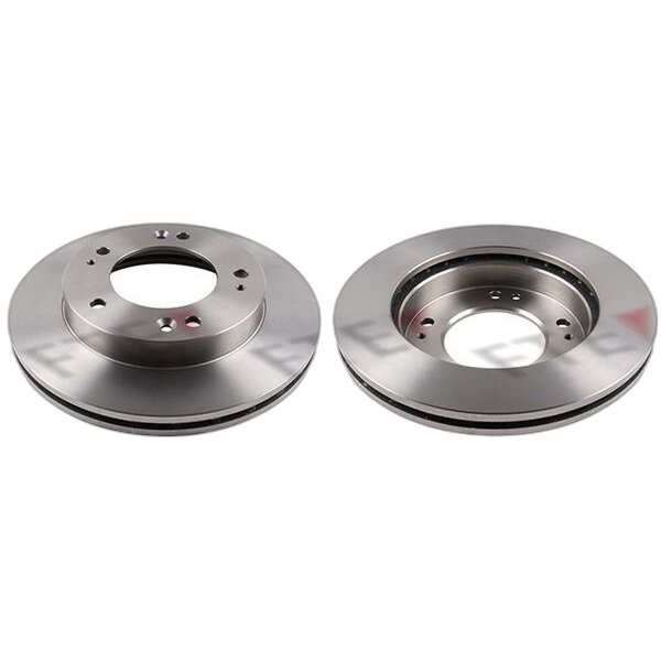 2 brake discs front axle ventilated Ø 284 mm 24 mm FTE for e.g. KIA SPORTAGE