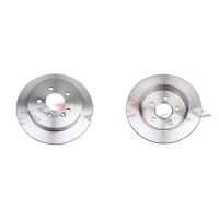 2 brake discs rear axle full Ø 285 mm 15 mm FTE...