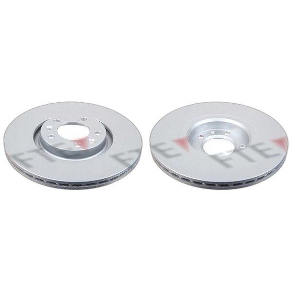2 brake discs rear axle ventilated Ø 302 mm 22 mm FTE for CITROËN C6