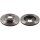 2 brake discs front axle ventilated Ø 239 mm 20 mm FTE for e.g. LADA 110