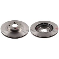 2 brake discs front axle ventilated Ø 260 mm 20 mm...