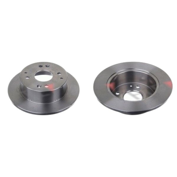 2 Bremsscheiben Hinterachse voll Ø 260 mm 10 mm FTE für u.a. HONDA ACCORD