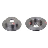 2 Bremsscheiben Hinterachse voll Ø 260 mm 10 mm...