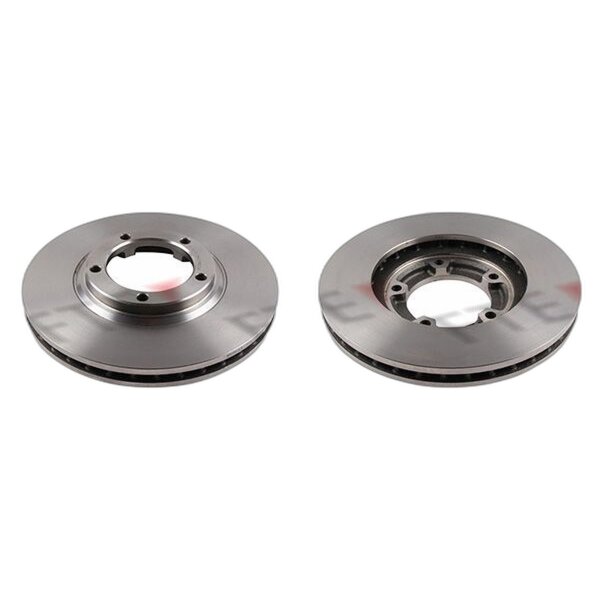 2 brake discs front axle ventilated Ø 254 mm 24 mm FTE for e.g. HYUNDAI H-1