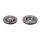 2 brake discs front axle ventilated Ø 258 mm 24 mm FTE for KIA SHUMA and others