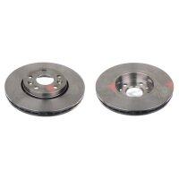 2 brake discs front axle ventilated Ø 280 mm 24 mm...