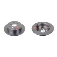 2 brake discs rear axle full Ø 269 mm 9 mm FTE for...