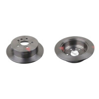 2 brake discs rear axle full Ø 288 mm 10 mm FTE...