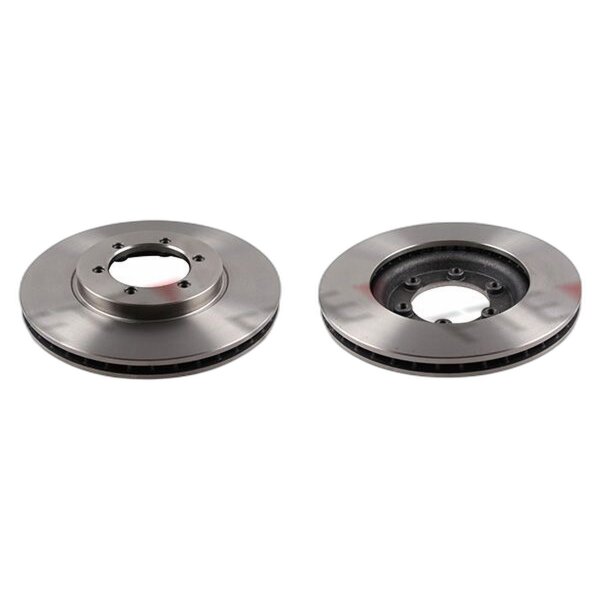 2 brake discs front axle ventilated Ø 278 mm 24 mm FTE for SSANGYONG and others