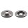 2 brake discs front axle ventilated Ø 278 mm 24 mm FTE for SSANGYONG and others