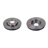 2 brake discs front axle ventilated Ø 281 mm 26 mm...