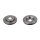2 brake discs front axle ventilated Ø 247 mm 20 mm FTE for e.g. TOYOTA AYGO