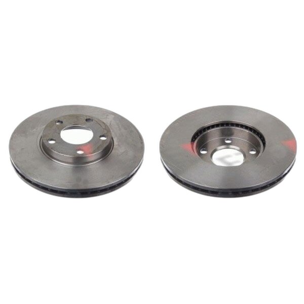 2 Bremsscheiben Vorderachse belüftet Ø 282 mm 25 mm FTE für u.a. VW PASSAT