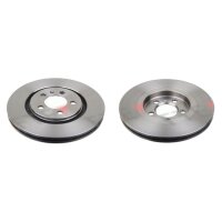 2 brake discs front axle ventilated Ø 280 mm 22 mm...