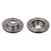 2 Bremsscheiben Vorderachse belüftet Ø 280 mm...