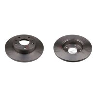 2 brake discs front axle full Ø 262 mm 14 mm FTE...