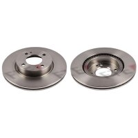 2 brake discs front axle ventilated Ø 251 mm 17 mm...