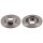 2 brake discs front axle ventilated Ø 251 mm 17 mm FTE for e.g. MITSUBISHI