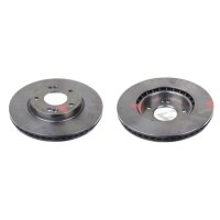 2 brake discs front axle ventilated Ø 280 mm 23 mm...