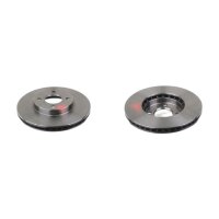2 brake discs front axle ventilated Ø 260 mm 22 mm...