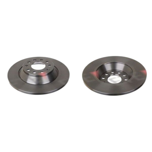 2 brake discs rear axle full Ø 302 mm 12 mm FTE for e.g. AUDI A6