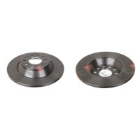 2 brake discs rear axle full Ø 302 mm 12 mm FTE...