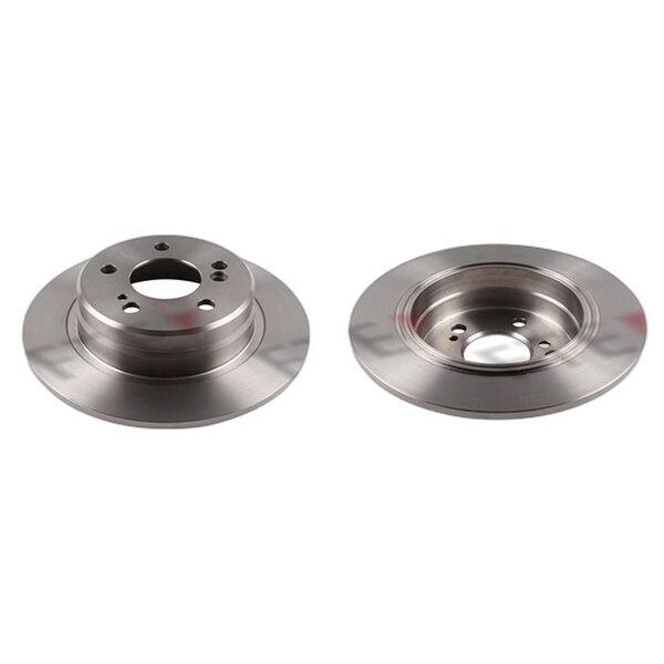 2 brake discs rear axle full Ø 278 mm 9 mm FTE for e.g. MERCEDES-BENZ SL