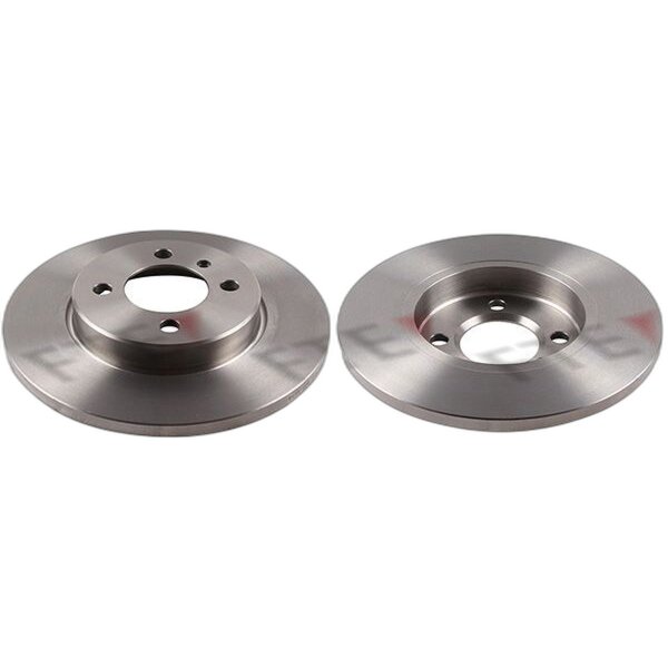 2 brake discs front axle full Ø 260 mm 12.7 mm FTE for e.g. BMW 3 Series