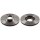 2 brake discs front axle ventilated Ø 254 mm 24.3 mm FTE for e.g. FORD TRANSIT