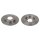 2 Bremsscheiben Hinterachse voll Ø 247 mm 8 mm FTE für u.a. CITROËN ZX
