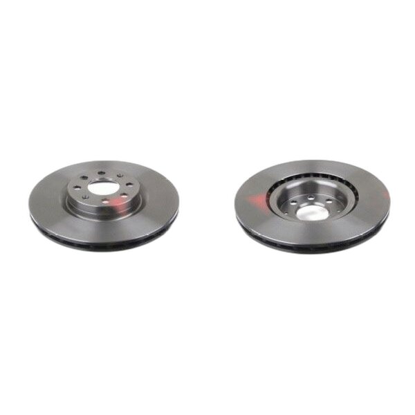 2 brake discs front axle ventilated Ø 284 mm 22 mm FTE for FIAT PUNTO and others