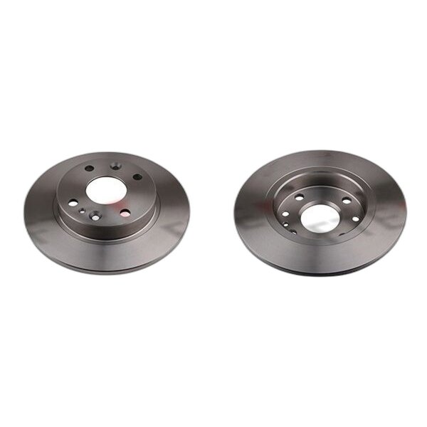 2 brake discs rear axle full Ø 231 mm 9 mm FTE for e.g. MAZDA 323