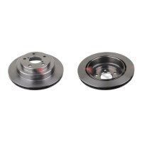 2 brake discs rear axle ventilated Ø 266 mm 18 mm...