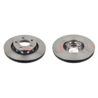 2 brake discs rear axle ventilated Ø 269 mm 22 mm...