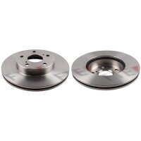 2 Bremsscheiben Vorderachse belüftet Ø 279 mm...