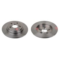 2 Bremsscheiben Hinterachse voll Ø 259 mm 9 mm FTE...