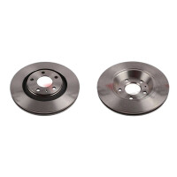 2 brake discs rear axle ventilated Ø 300 mm 22 mm...