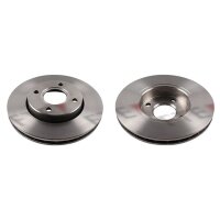 2 Bremsscheiben Vorderachse belüftet Ø 260 mm...