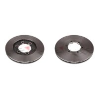 2 brake discs front axle ventilated Ø 256 mm 20 mm...