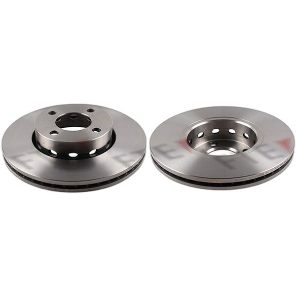 2 brake discs front axle ventilated Ø 276 mm 25 mm FTE for AUDI COUPE and others